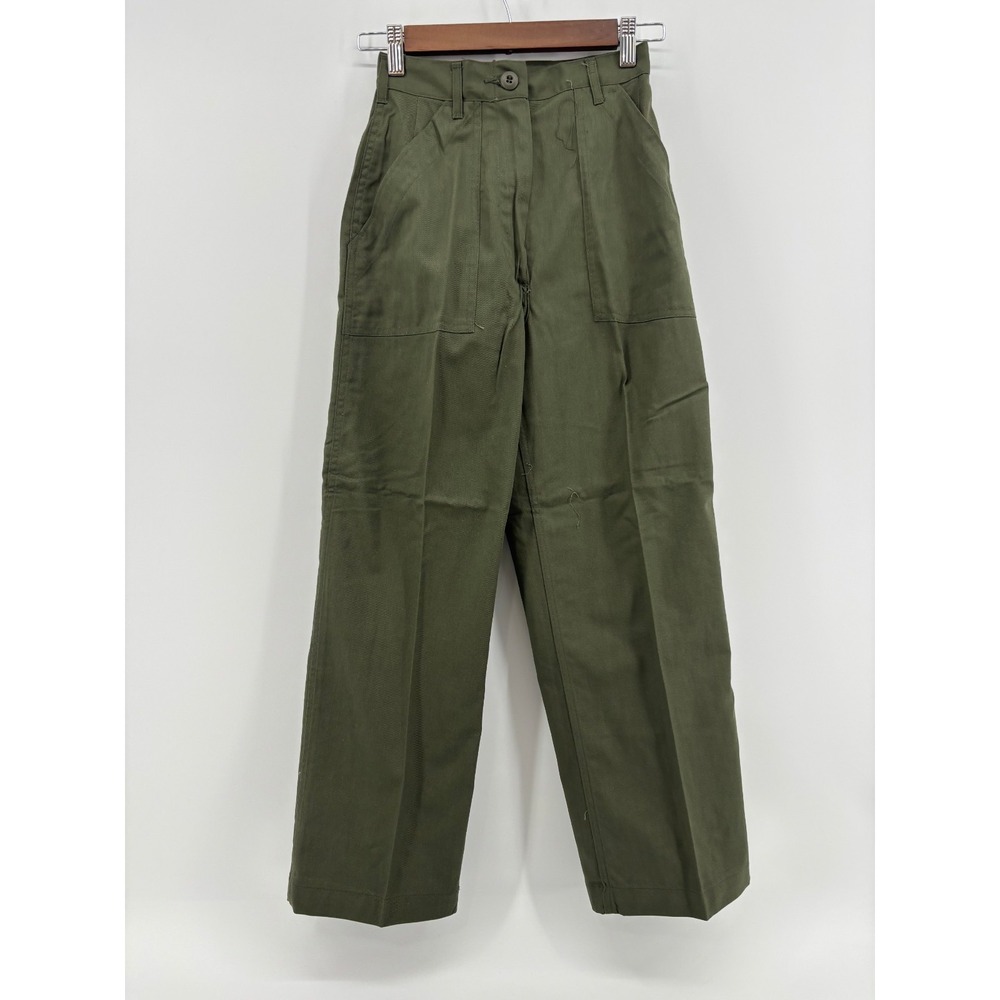 US Army OG-507 Utility Slacks Uniform Cargo Pants Womens Olive Green 8R27 NWOT
